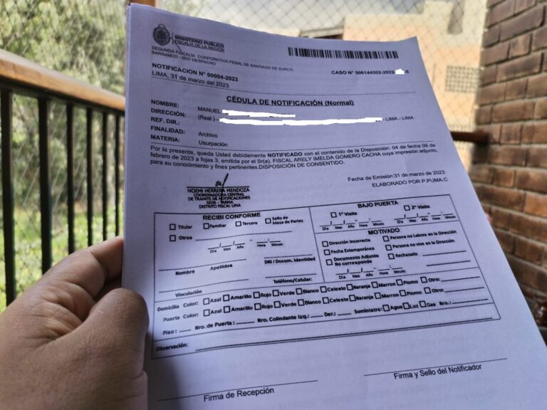 ¿Qué hacer si te llega una notificación policial o de la fiscalía?